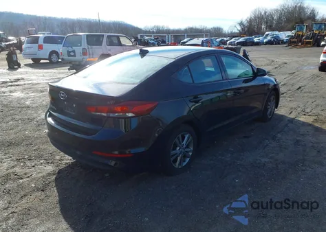 2018 Hyundai Elantra Sel из США, поврежденный, VIN KMHD84LF6JU574321